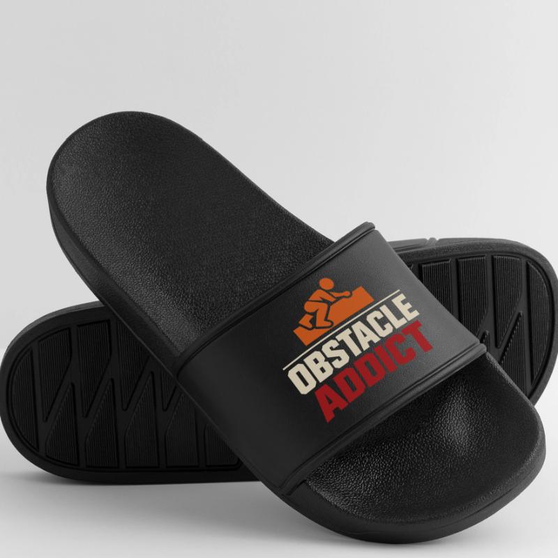 Parcours d’obstacles Course d’obstacles OCR Claquettes Homme