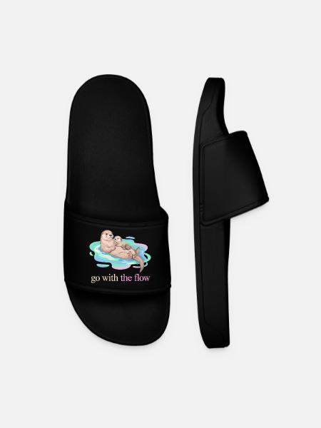 Go With the Flow Otter Duo - Men’s Pool Sliders - black