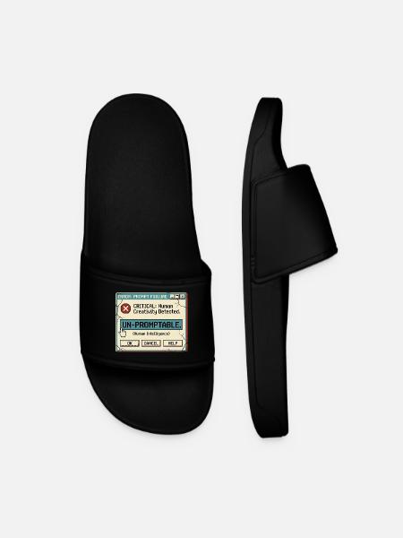 Unpromptable - Men’s Pool Sliders - black