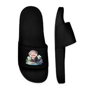Mink Mink - Claquettes Homme - noir - Devant