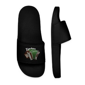 Ziachara // light | ZiachON! - Men’s Pool Sliders - black - Front