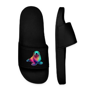 Seal - Men’s Pool Sliders - black - Front