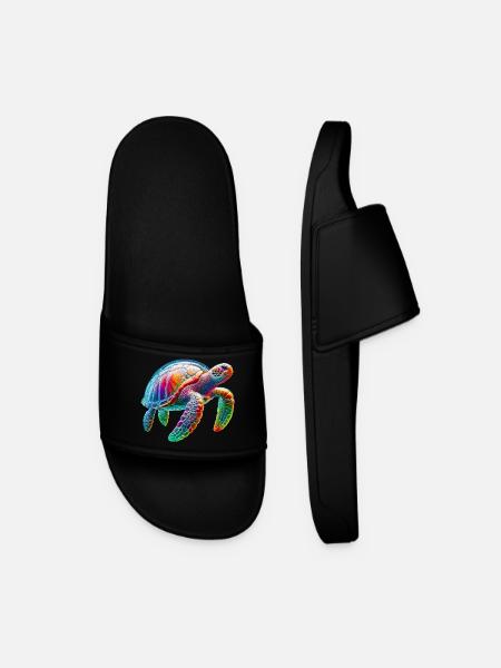 Turtle - Men’s Pool Sliders - black