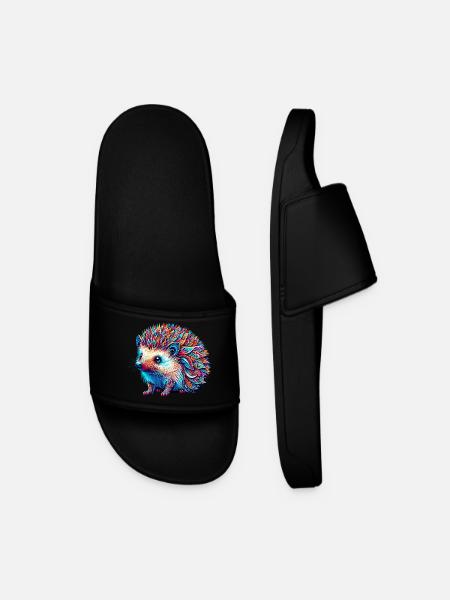 Hérisson - Claquettes Homme - noir