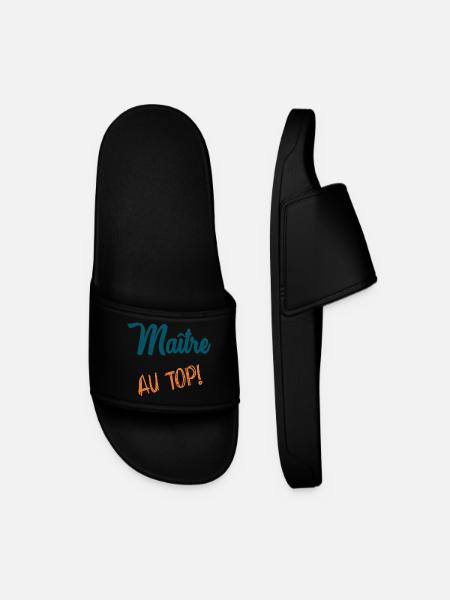 MAITRE - Claquettes Homme - noir