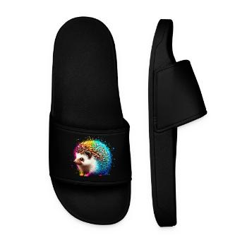 Hedgehog - Men’s Pool Sliders - black - Front