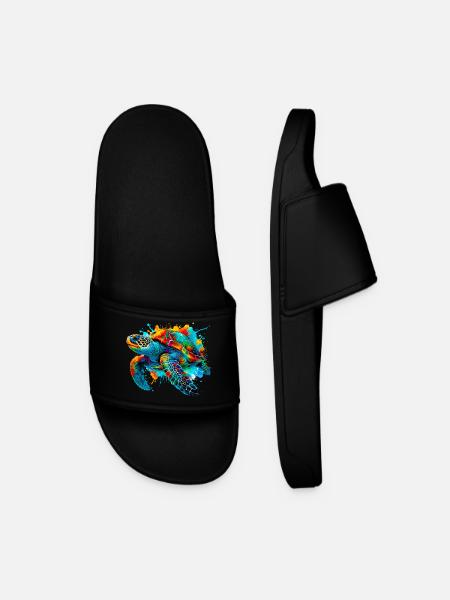 Turtle - Men’s Pool Sliders - black