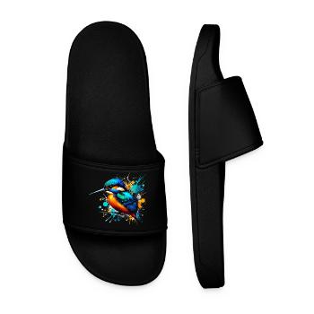 Kingfisher - Men’s Pool Sliders - black - Front