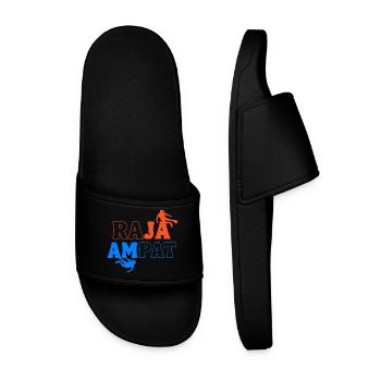 Raja Ampat Indonesia - Men’s Pool Sliders - black - Front