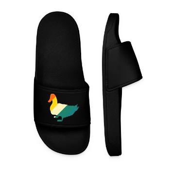 Ducks - Men’s Pool Sliders - black - Front