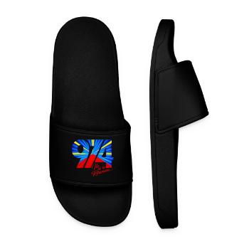 974 Ile de la Réunion Signature Maveli - Claquettes Homme - noir - Devant