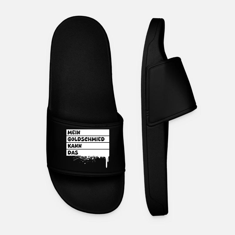 Goldsmith as a profession - Men’s Pool Sliders - black