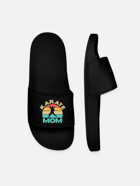 Karate Training Geschenke Karatetraining - Männer Badelatschen - Schwarz