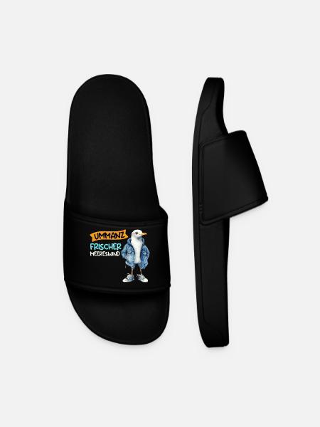 UMMANZ FRESH SEA WIND Ummanz Funny - Men’s Pool Sliders - black