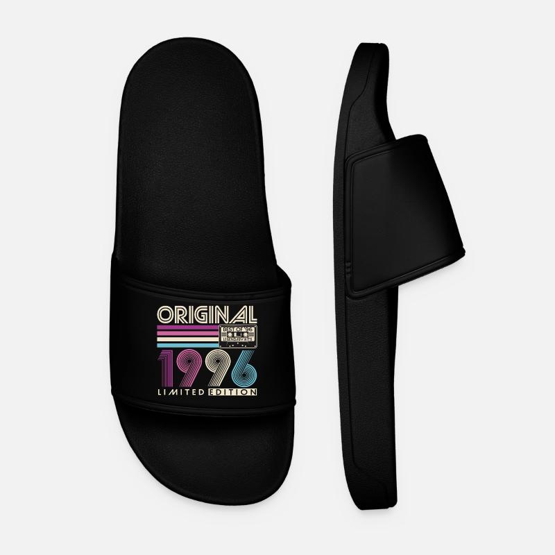 Regalo per il 30° compleanno della Vintage 1996 - Ciabatte per il mare da uomo - nero