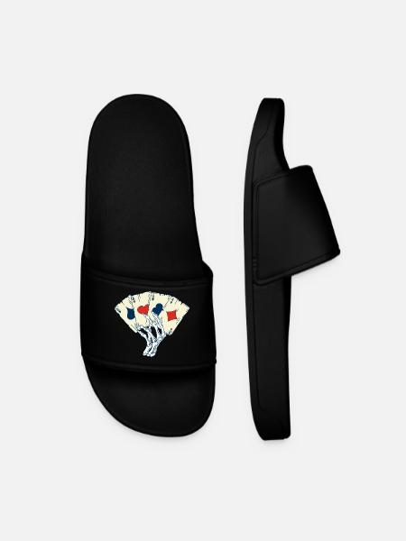 The Deadly Game - Men’s Pool Sliders - black