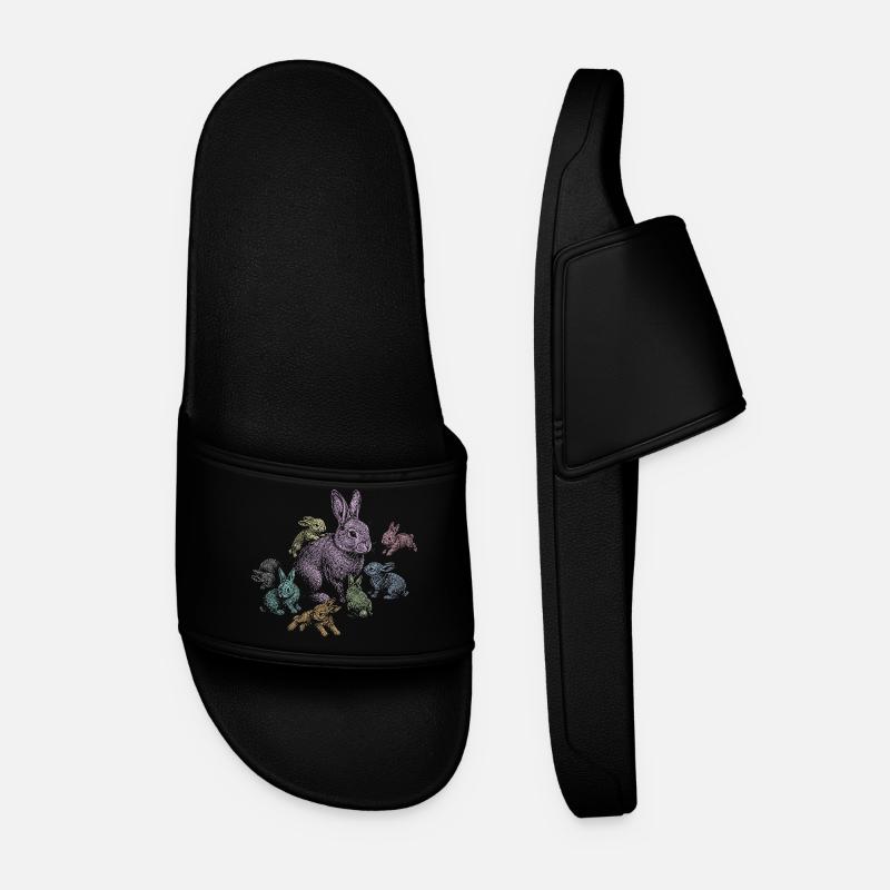 Rabbit - Men’s Pool Sliders - black
