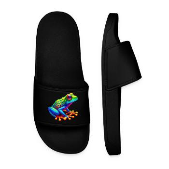 Grenouille - Claquettes Homme - noir - Devant