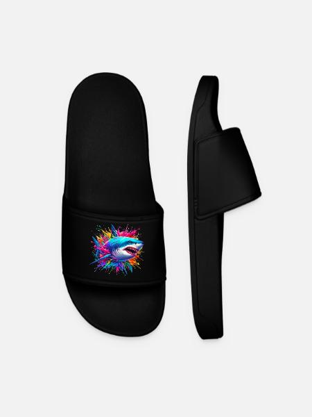 Requin - Claquettes Homme - noir