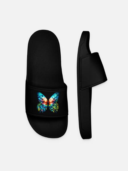 Butterfly - Men’s Pool Sliders - black