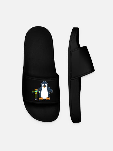 Vélo pingouin - Claquettes Homme - noir