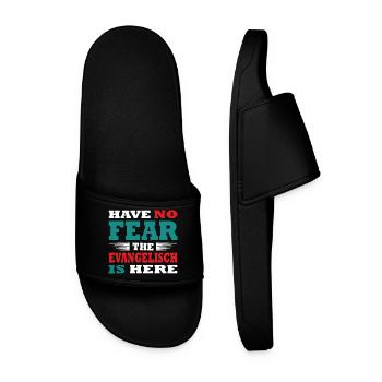 N’ayez crainte, l’Evangele est là Tenue - Claquettes Homme - noir - Devant