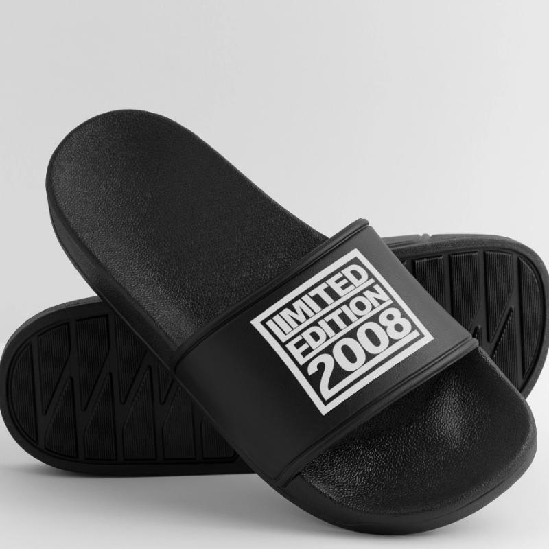 Limited Edition 2008 Design Birthday Men’s Pool Sliders