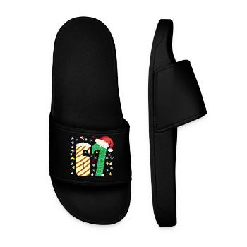 67 Christmas - Men’s Pool Sliders - black - Front