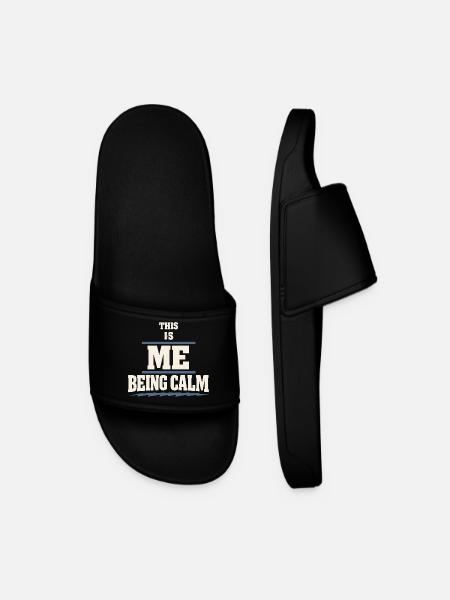 Perimenopause Humor Perimenopause - Men’s Pool Sliders - black