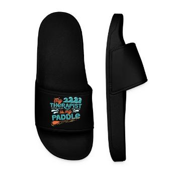Stand up Paddle - Men’s Pool Sliders - black - Front