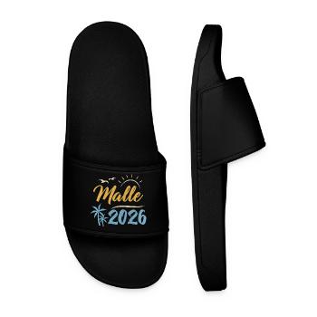 Malle 2026 - Men’s Pool Sliders - black - Front