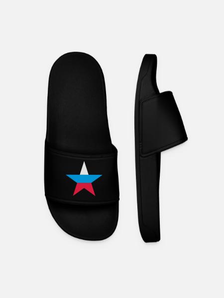 Étoile russe - Claquettes Homme - noir