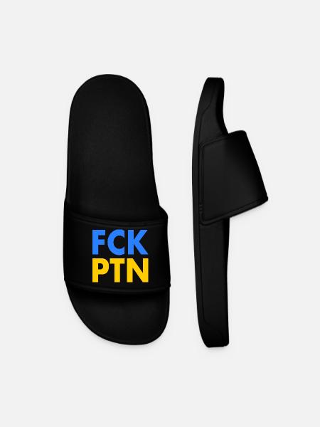 Fck ptn - Men’s Pool Sliders - black