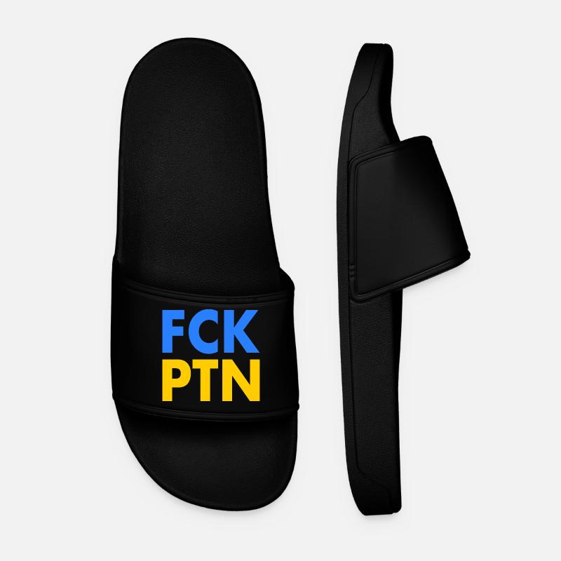 Fck ptn - Men’s Pool Sliders - black