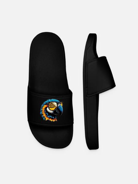 Parrot - Men’s Pool Sliders - black