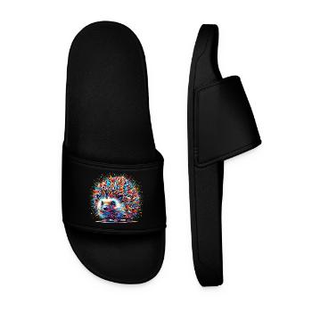 Hedgehog - Men’s Pool Sliders - black - Front