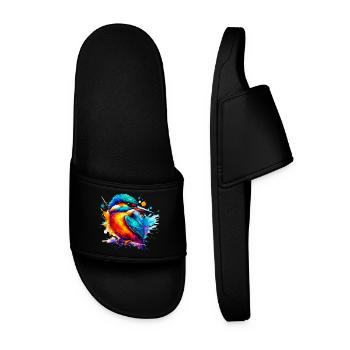 Martin-pêcheur - Claquettes Homme - noir - Devant