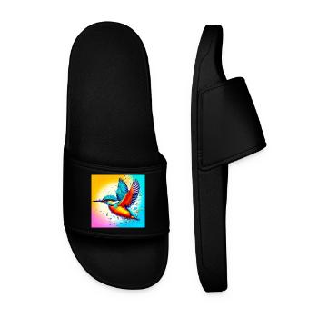 kingfisher - Men’s Pool Sliders - black - Front