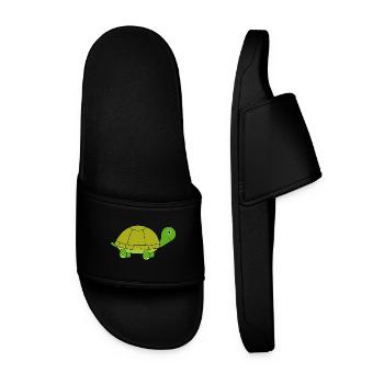 Tortue - Claquettes Homme - noir - Devant