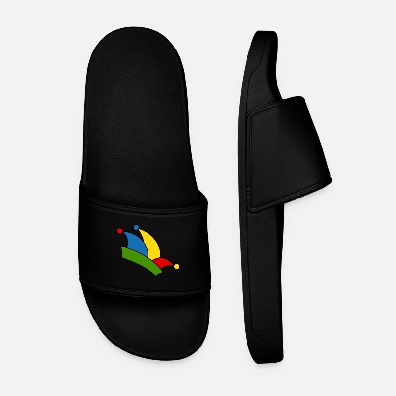 Fool's Cap - Men’s Pool Sliders - black