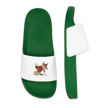 Botched McPush Master of botch - Men’s Pool Sliders - dark green - Front