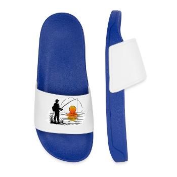 Pêcheur 3 - Claquettes Homme - bleu roi - Devant