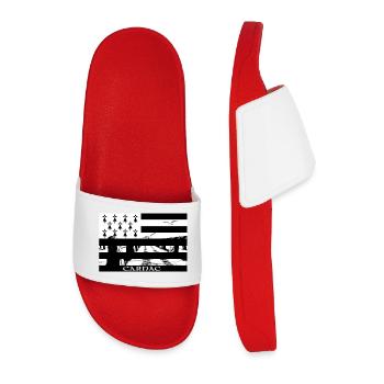 CARNAC - Claquettes Homme - rouge - Devant