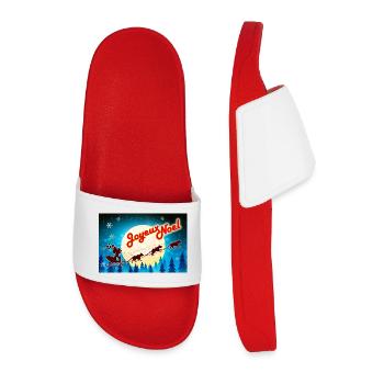 026 staffies traineau - Claquettes Homme - rouge - Devant