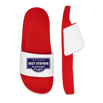 Best Mother-in-Law in the World - Men’s Pool Sliders - red - Front
