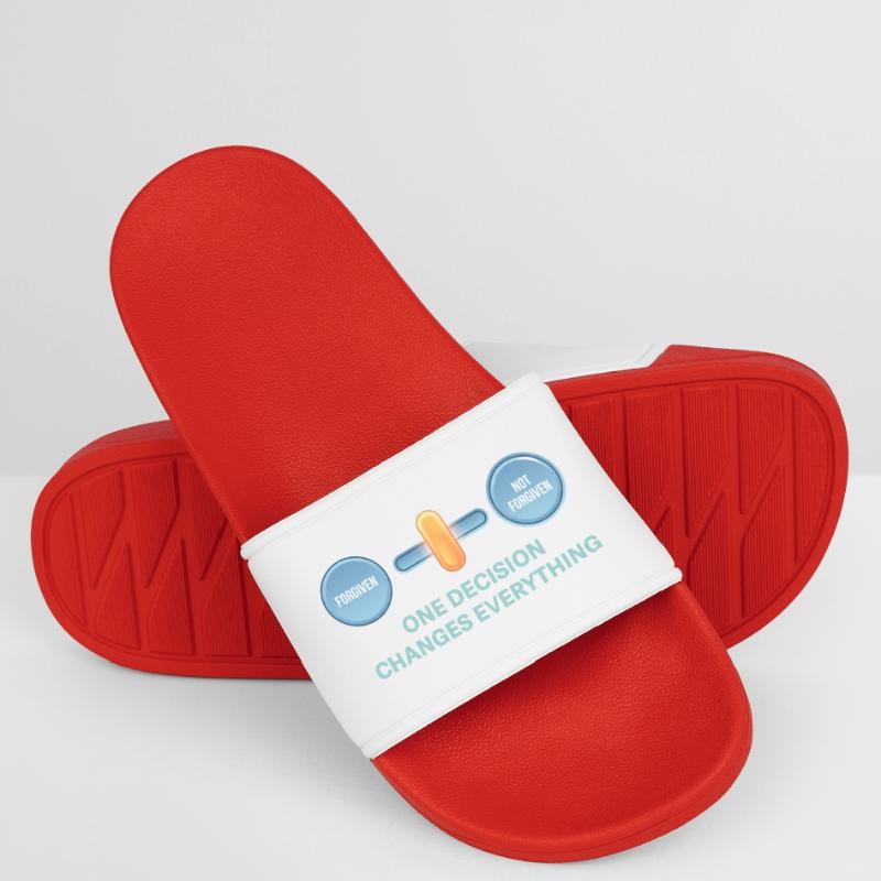 One decision changes everything Men’s Pool Sliders