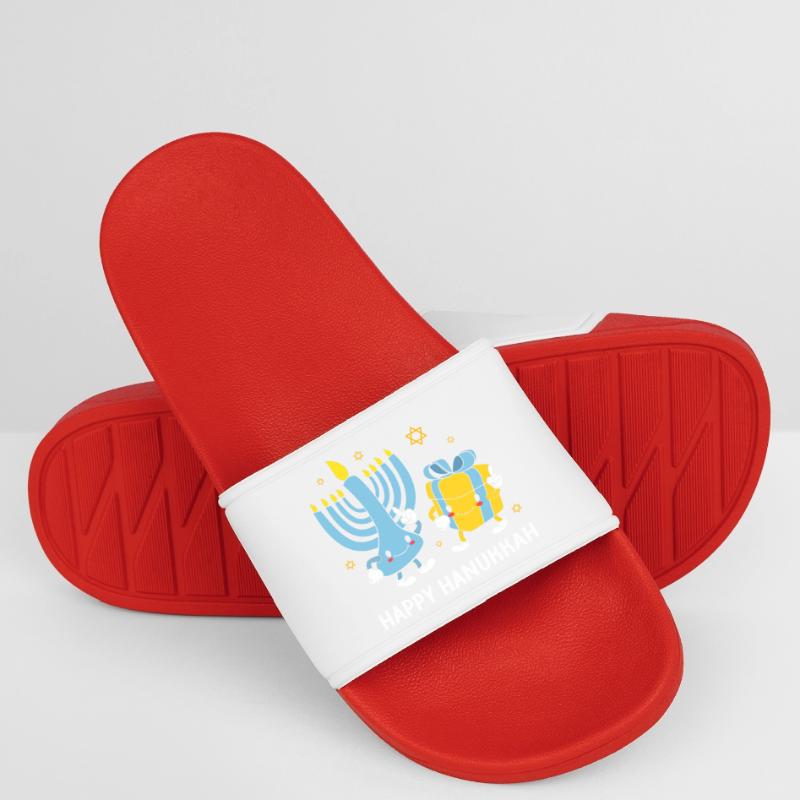 Hanoukka Hanoukka Hanoukka Gnome Claquettes Homme