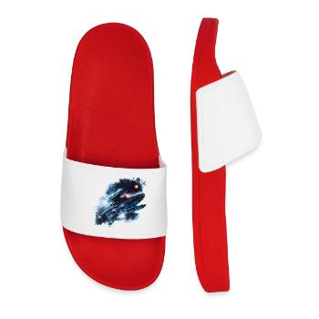 Nebelstern Spacefighter, OVNI de science-fiction - Claquettes Homme - rouge - Devant