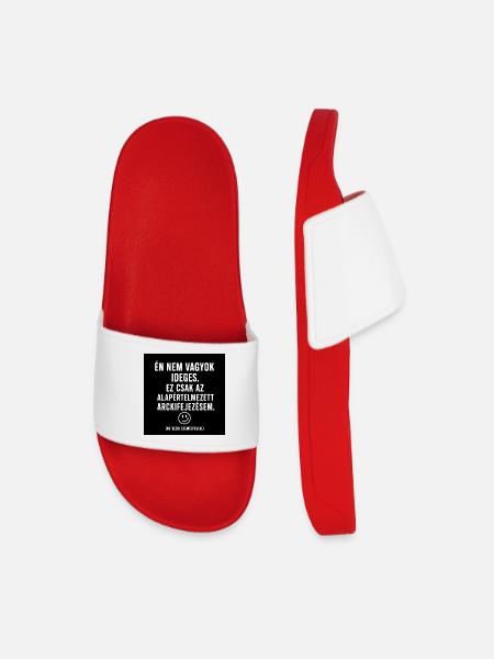Fun - Men’s Pool Sliders - red