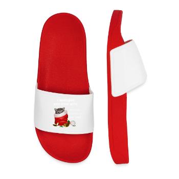I destroyed your other gifts - Kätzchen - Männer Badelatschen - Rot - Vorne